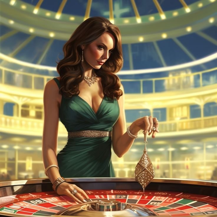Live roulette dealer and wheel display on dewa200 situs with real-time betting interface